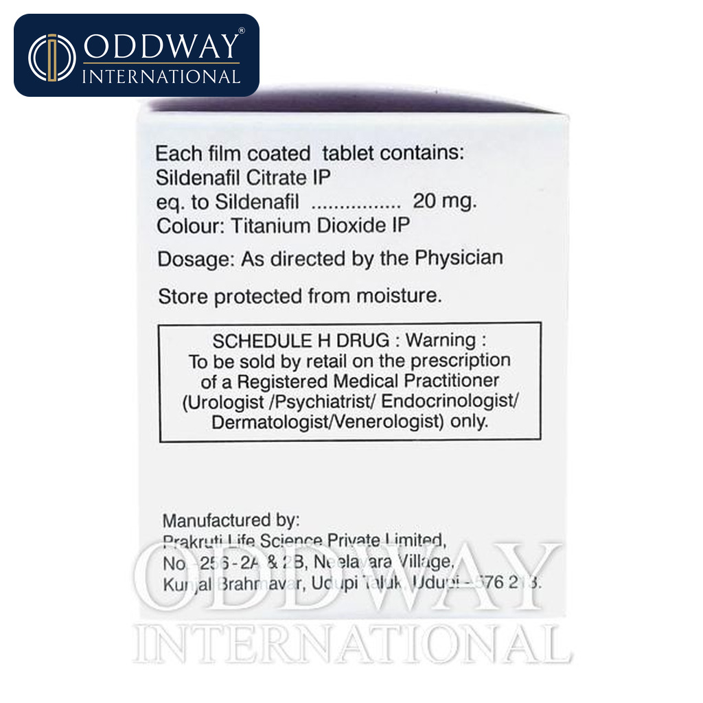 Vasosure 20 mg Tablet exporter with international logistics support