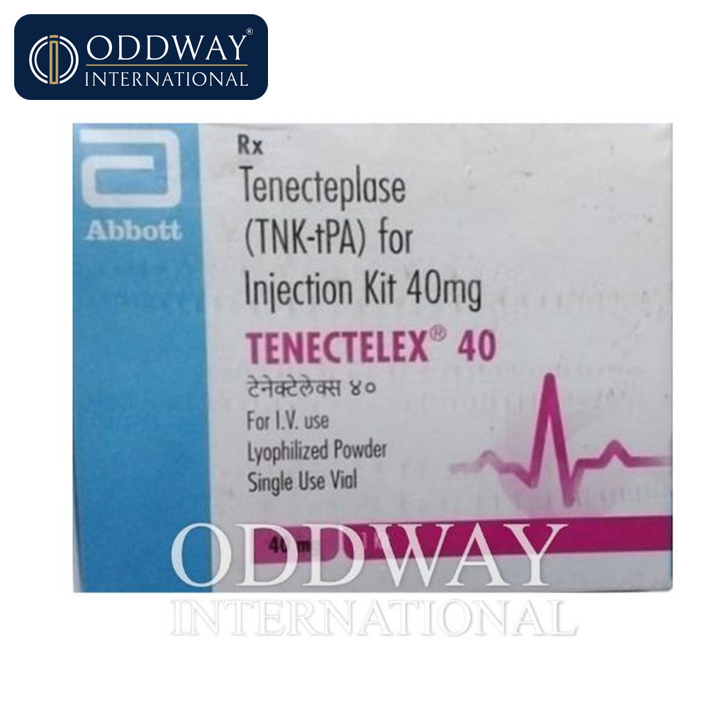 Tenecteplase injection 40 mg India export documentation support