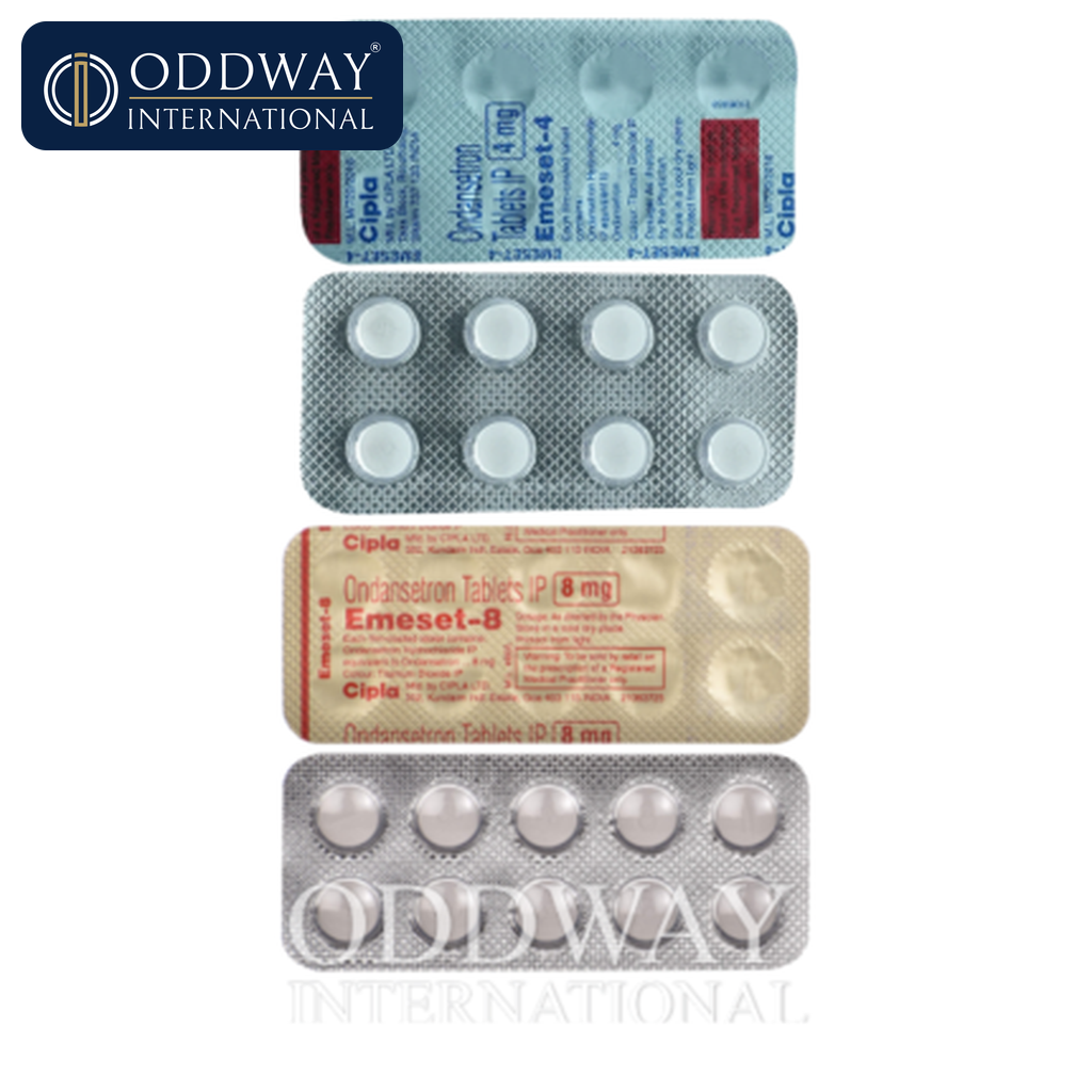 Ondansetron 4 mg/8 mg Tablet wholesale supply for licensed pharmaceutical buyers