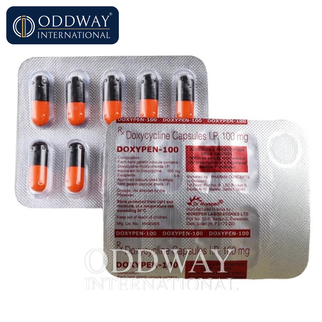 Bulk supplier Doxycycline 100mg Capsule for institutional orders