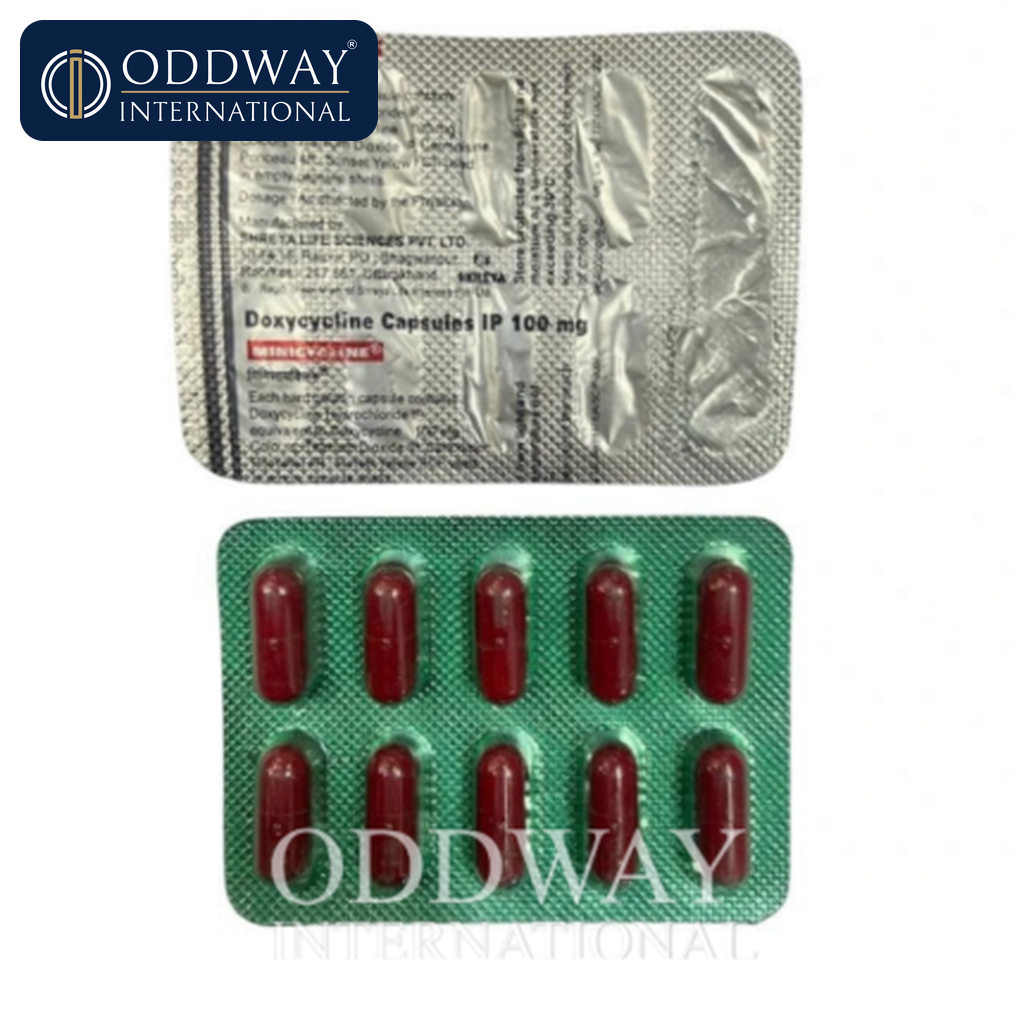 Doxycycline 100mg Capsule wholesale supply for licensed importers