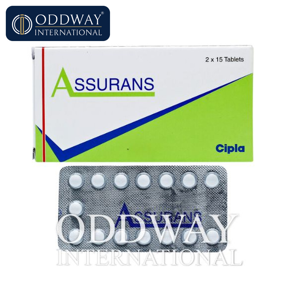 Assurans Tablet 20 mg export supplier for global medicine procurement