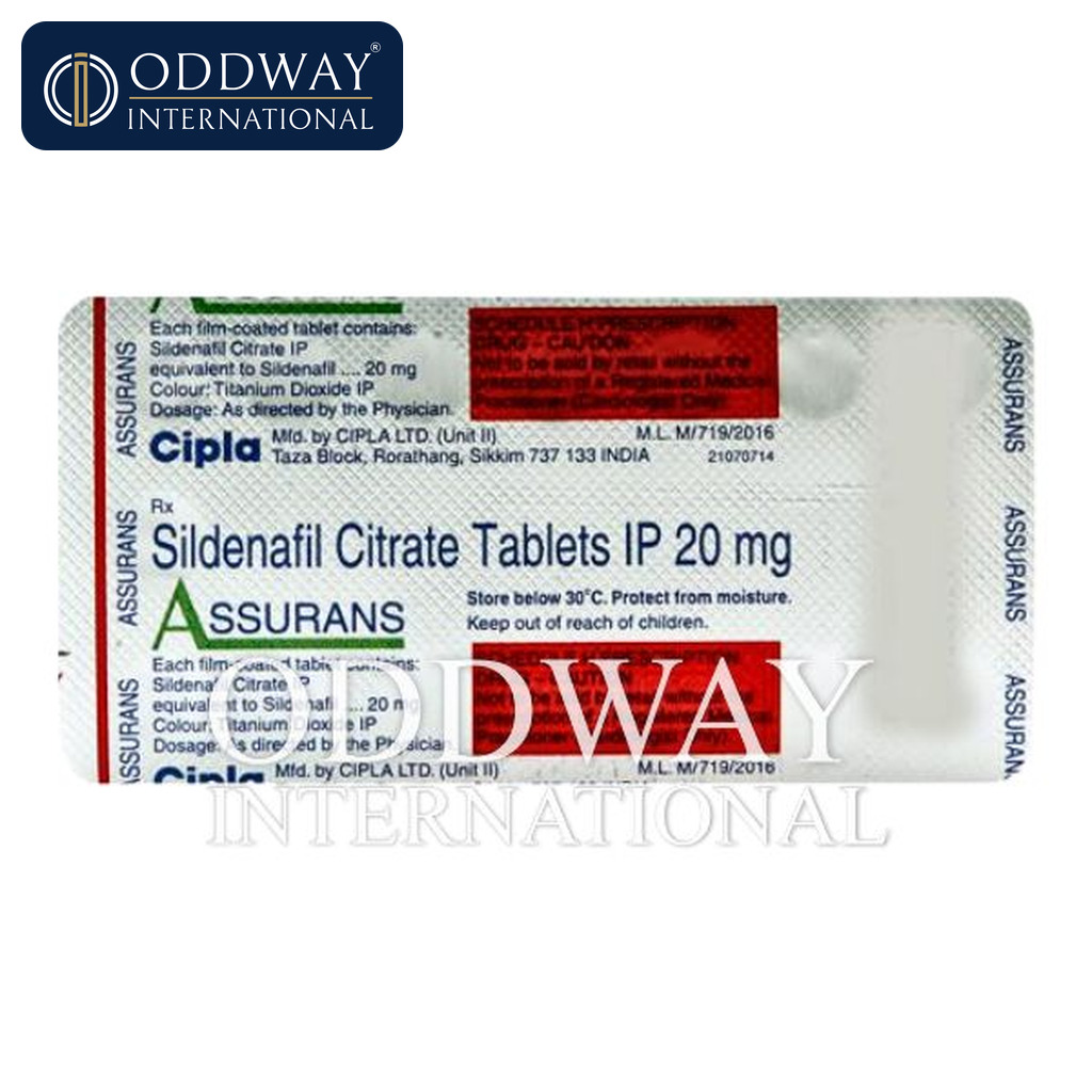 Bulk purchase Assurans Tablet 20 mg MOQ and tiered quotation