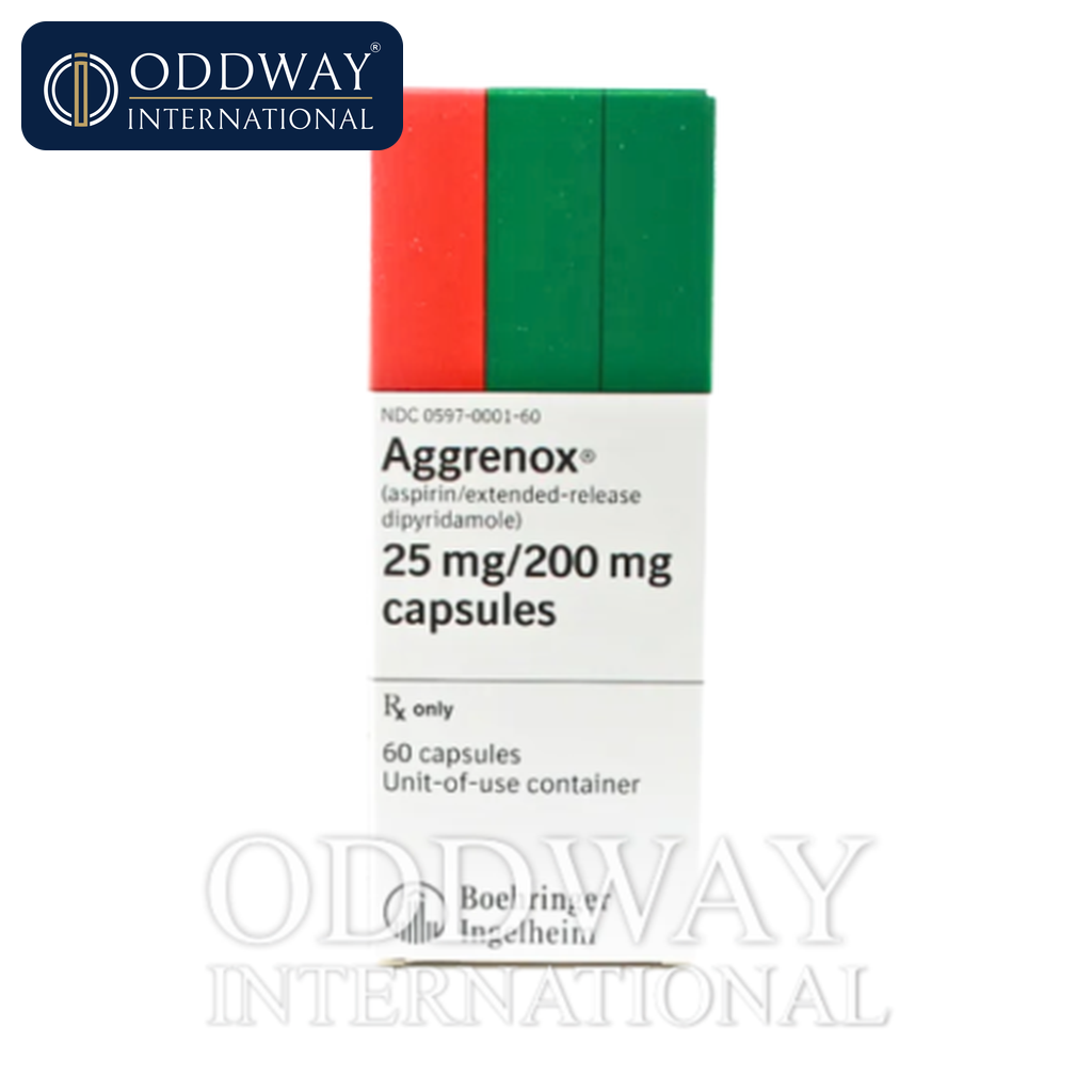 Aggrenox capsule supplier for wholesale pharmaceutical procurement