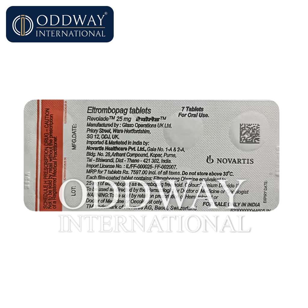 Revolade 25 mg Tablets price inquiry for pharmaceutical importers
