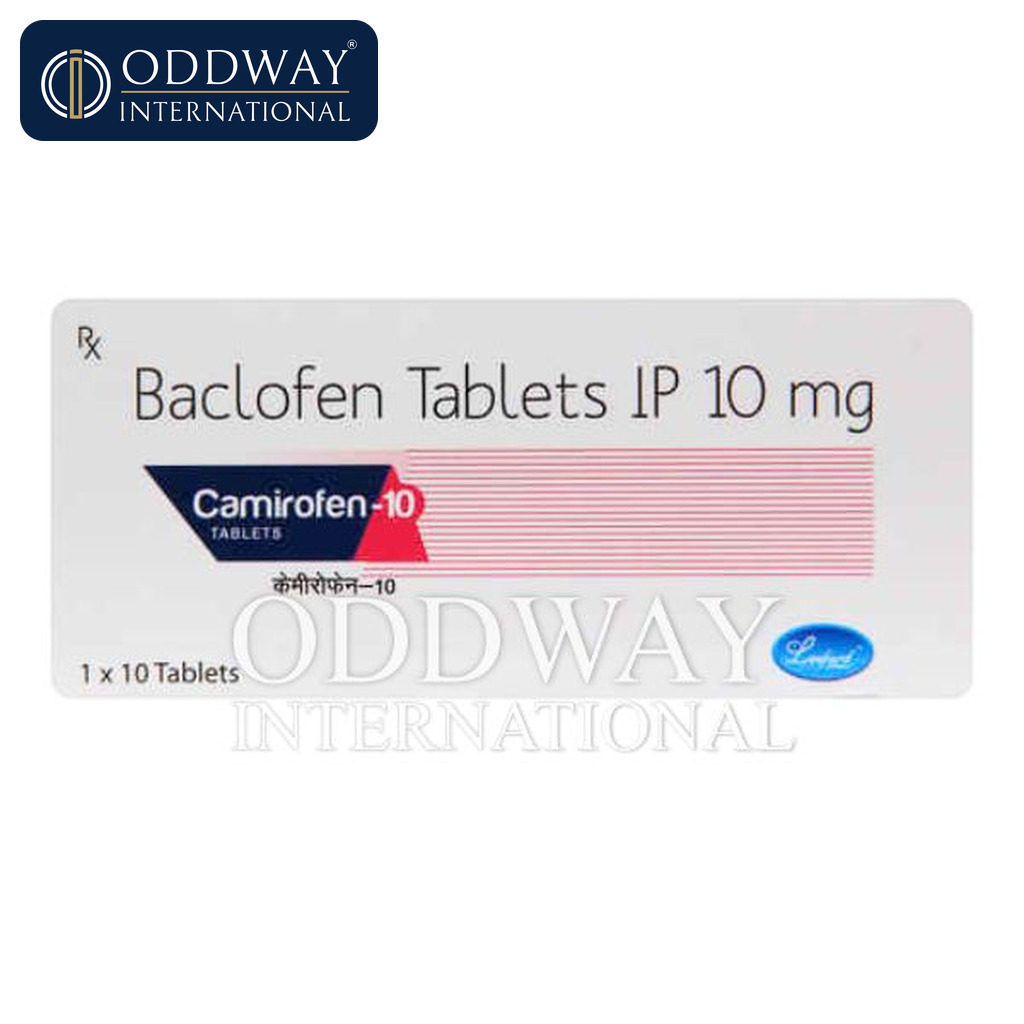 Baclofen 10 mg Tablet exporter with COA and shipping support
