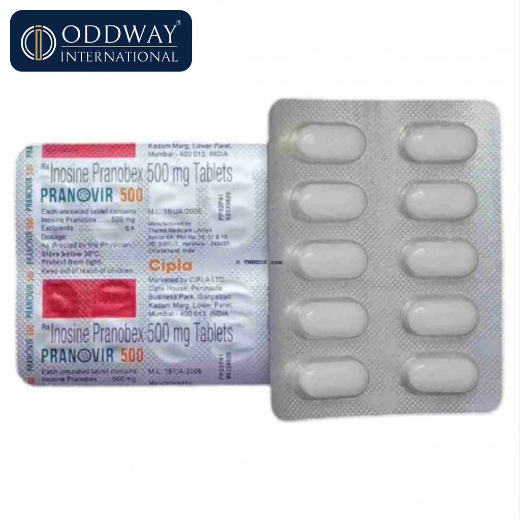 Inosine pranobex 500 mg tablet supplier for distributors
