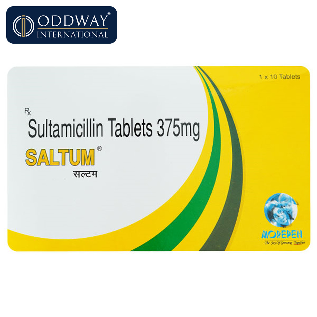 Sultamicillin 750 mg Tablet exporter with international shipping support