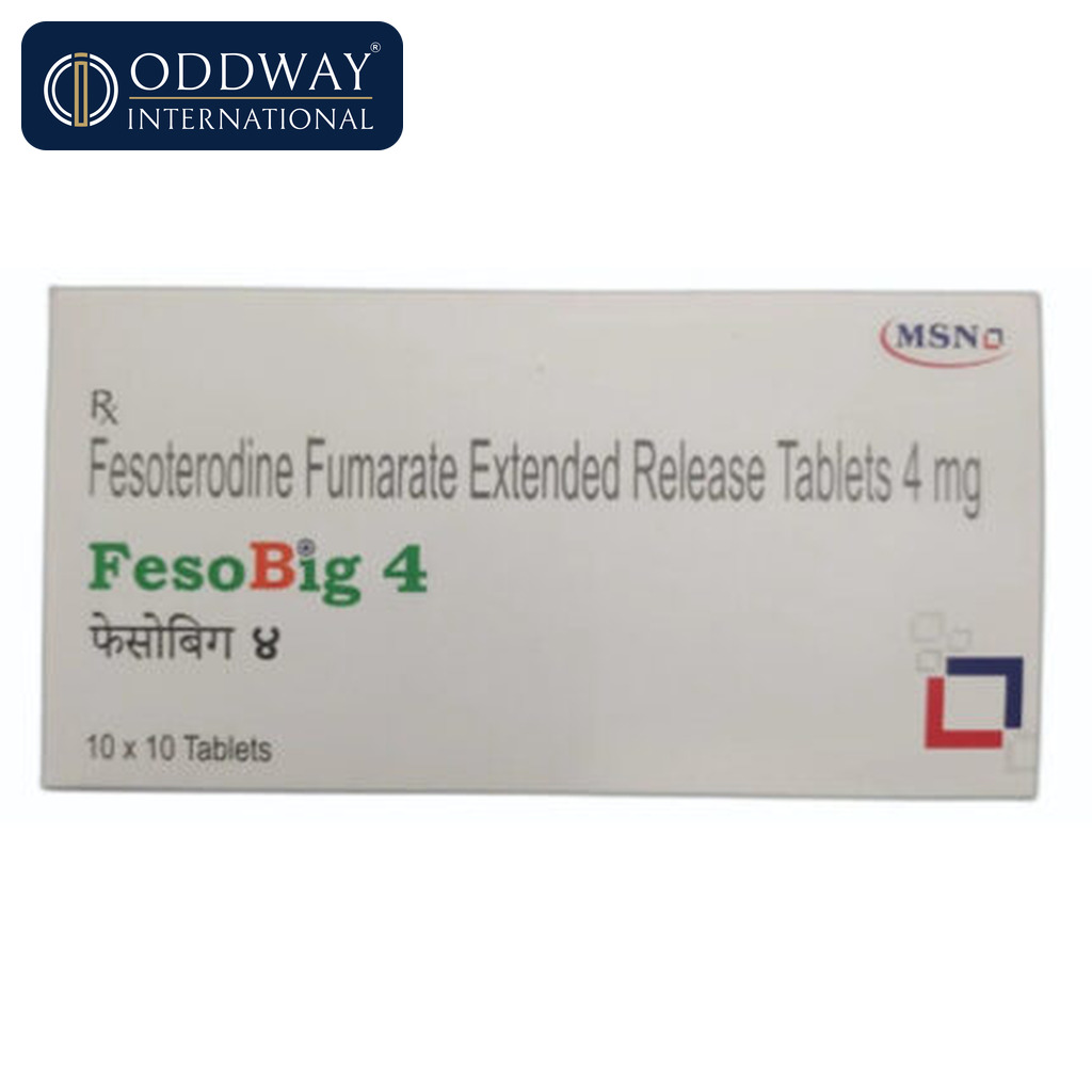 Precio del Comprimido de Fesoterodine 4 mg para adquisición mayorista de exportación