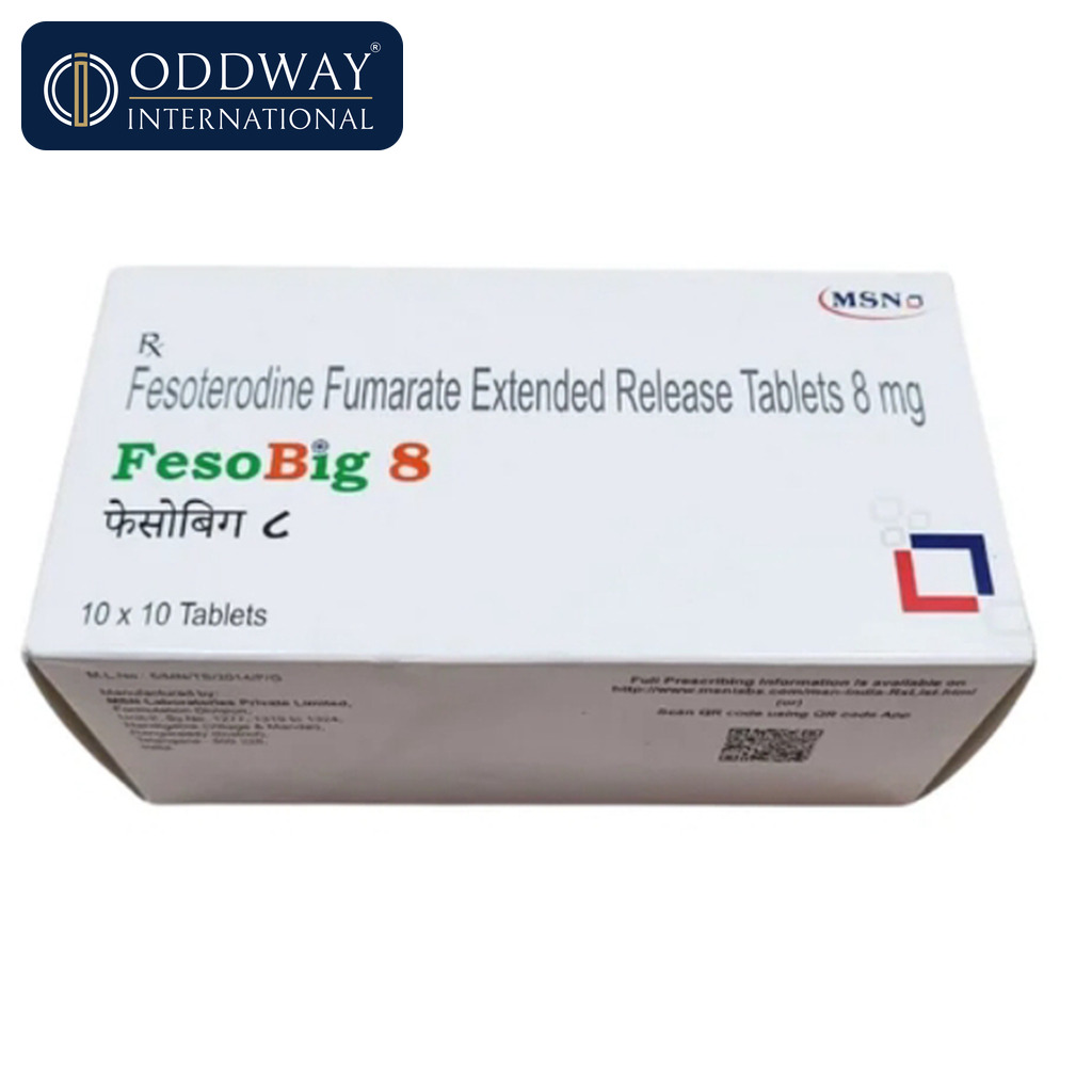 Fesoterodine 4 mg Tablet cost support for international buyers