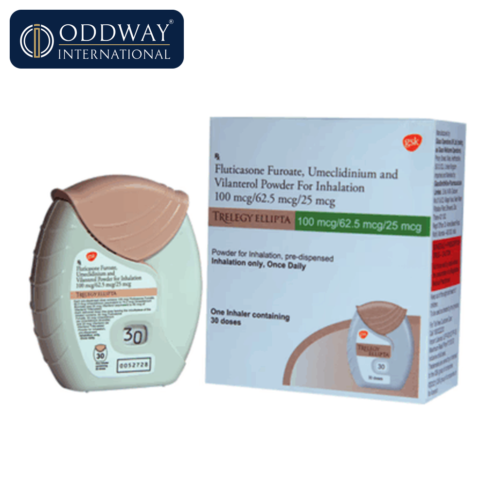 Trelegy inhaler fluticasone umeclidinium vilanterol powder for inhalation for wholesale supply