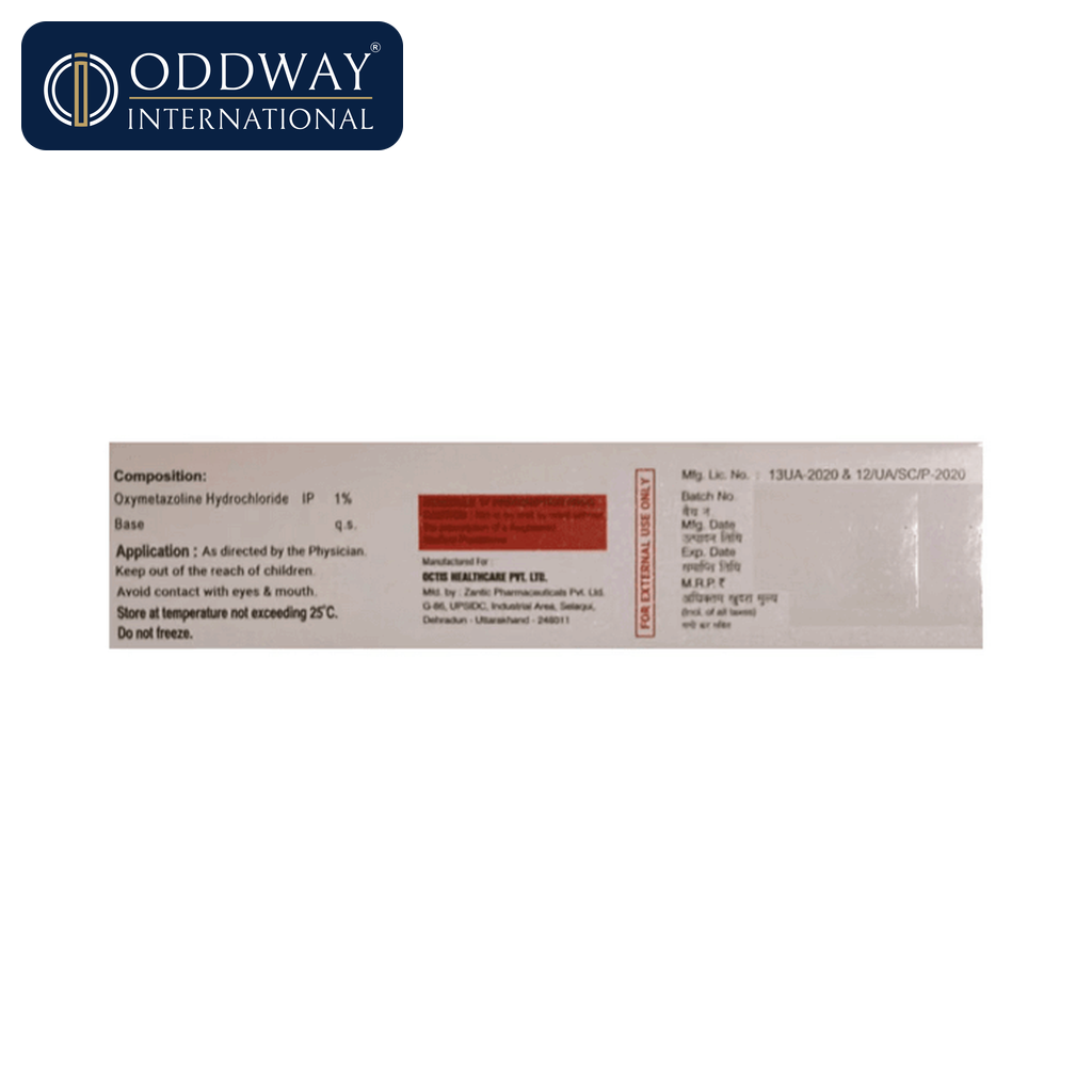 Oxymetazoline cream supplier for hospital and distributor procurement