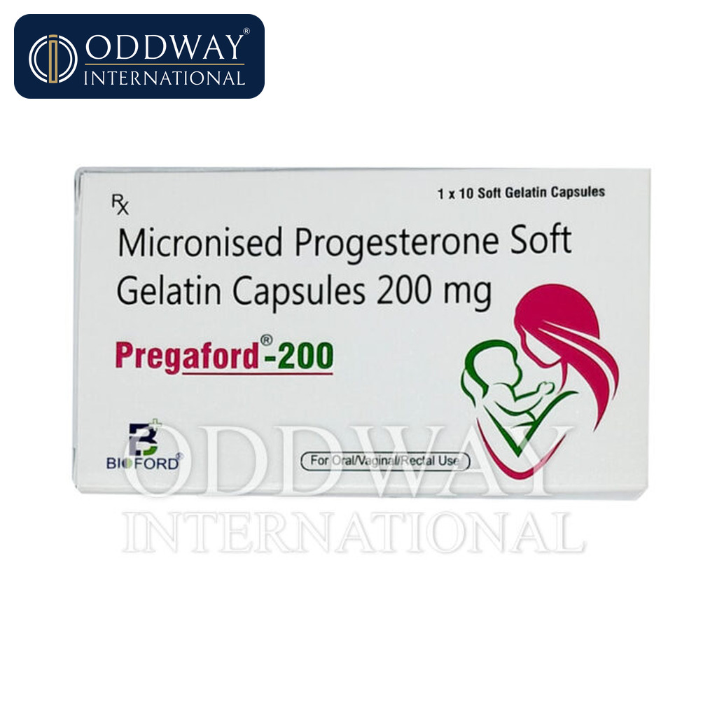 Progesterone 200 mg Capsule supplier for distributors and hospitals