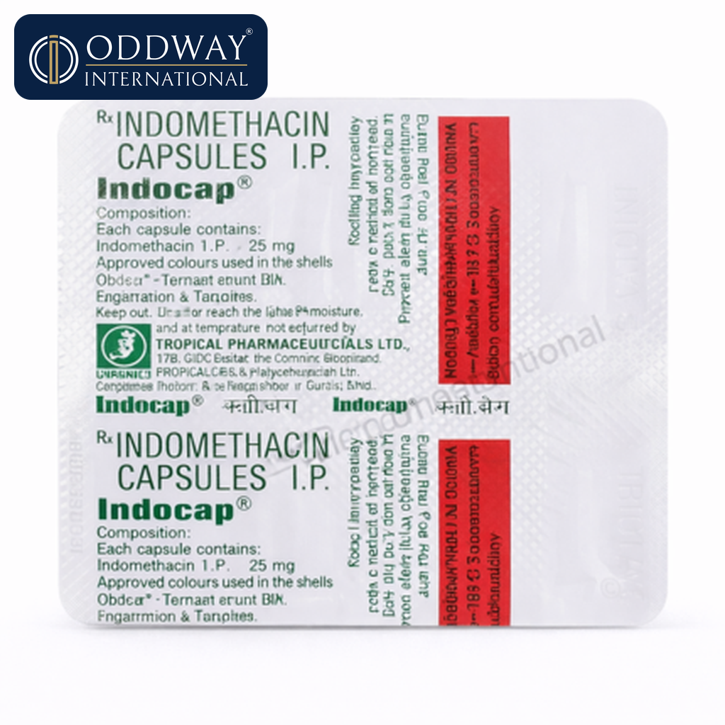 Indomethacin 50 mg capsule wholesale supply for licensed buyers