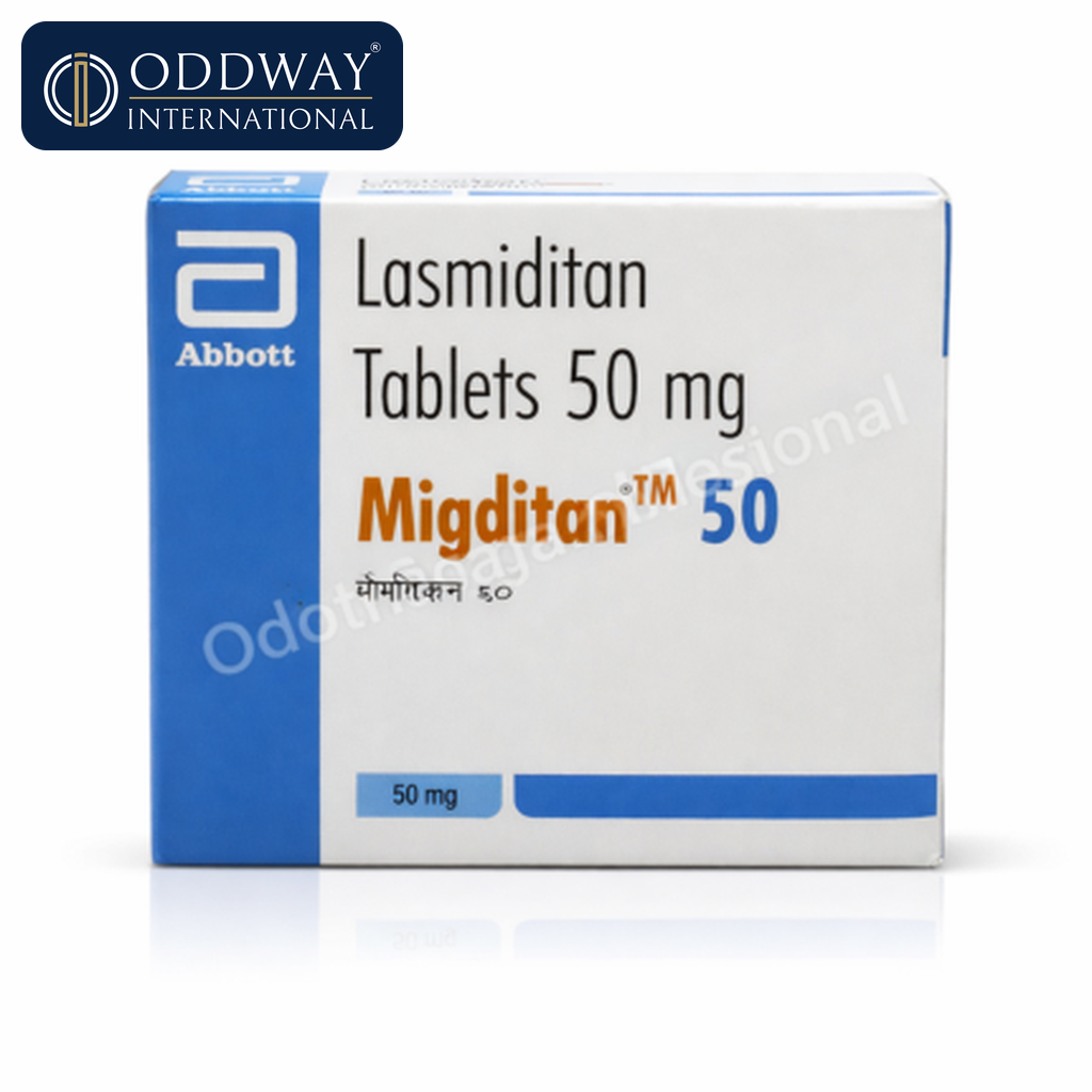 Lasmiditan 50 Mg Tablet wholesale supply for licensed pharmaceutical buyers