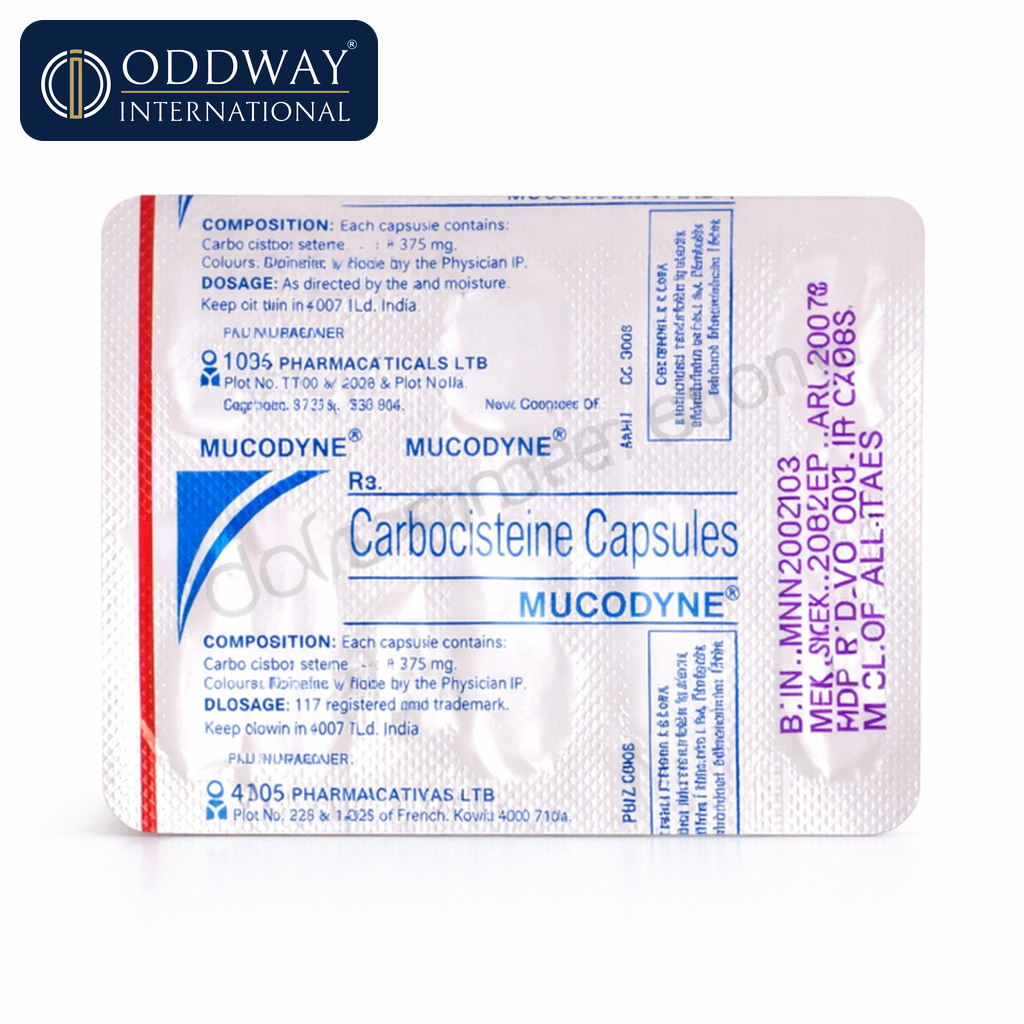 Carbocisteine 375mg capsules price inquiry for importers