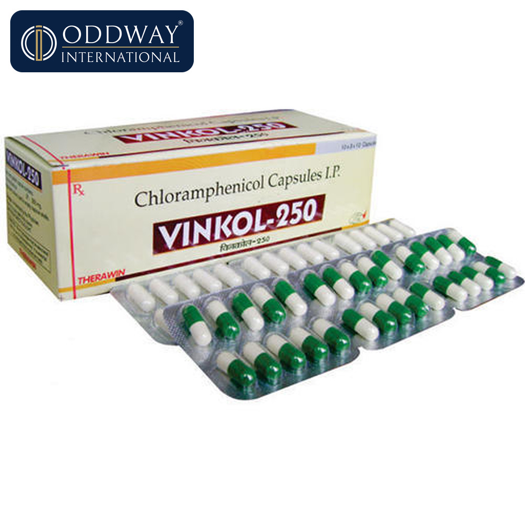 Bulk supplier Chloramphenicol Capsules 250mg/500mg for institutional buyers