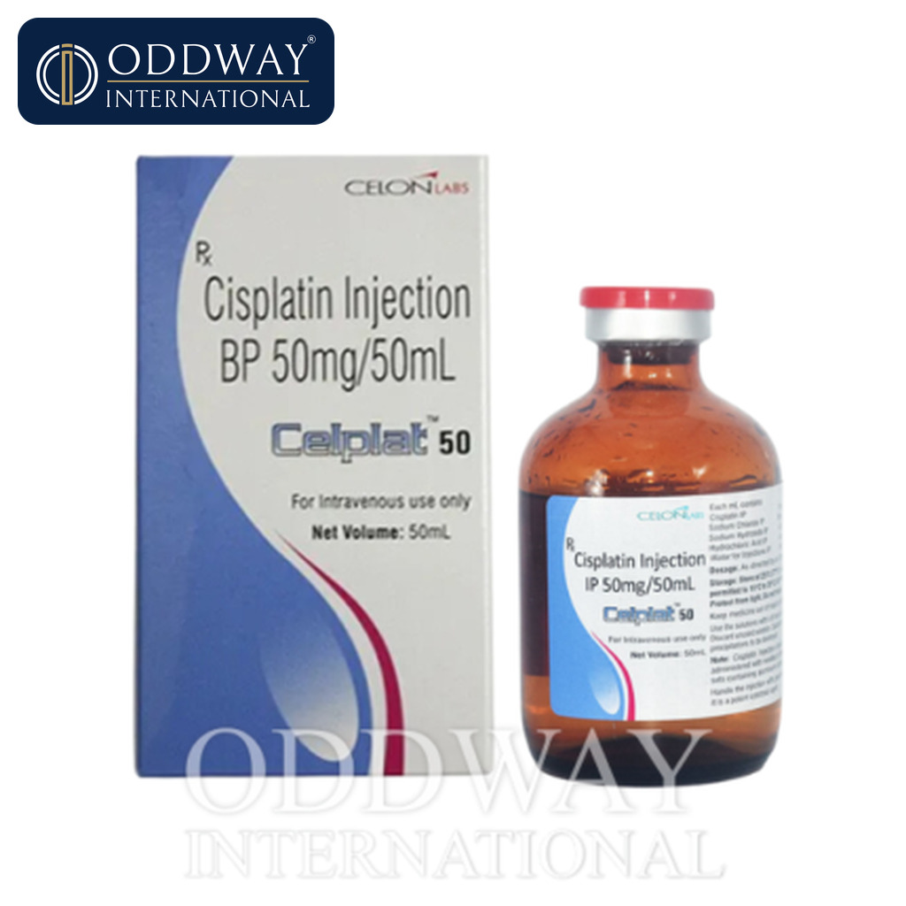 Cisplatin injection export supply with documentation support