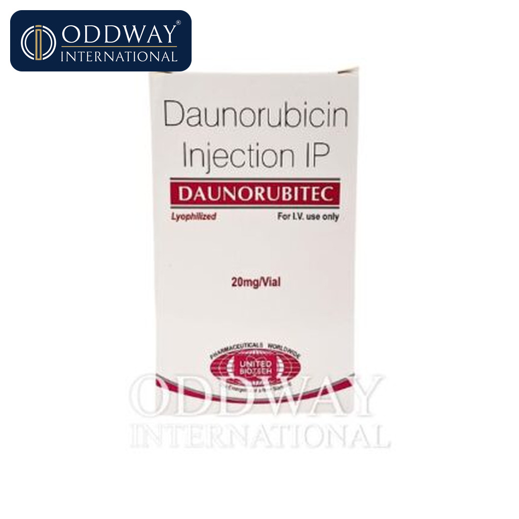 Daunorubicin Injection 20 mg for wholesale supply and export