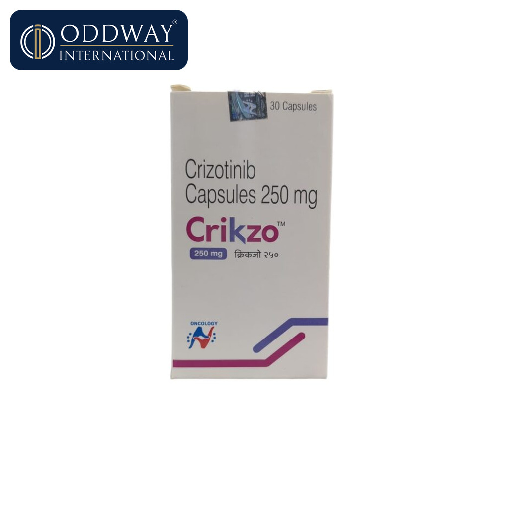 Fornecedor de Cápsulas de Crizotinib 250mg para hospitais e importadores