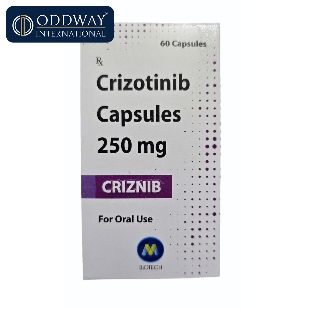 Suporte de documentação de exportação para Cápsulas de Crizotinib 250mg