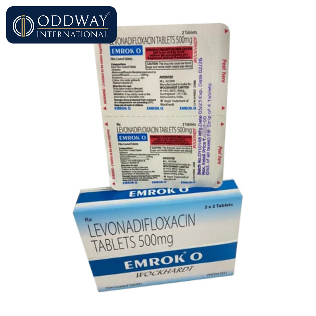 Bulk supplier Levonadifloxacin 500mg Tablet for hospitals and distributors