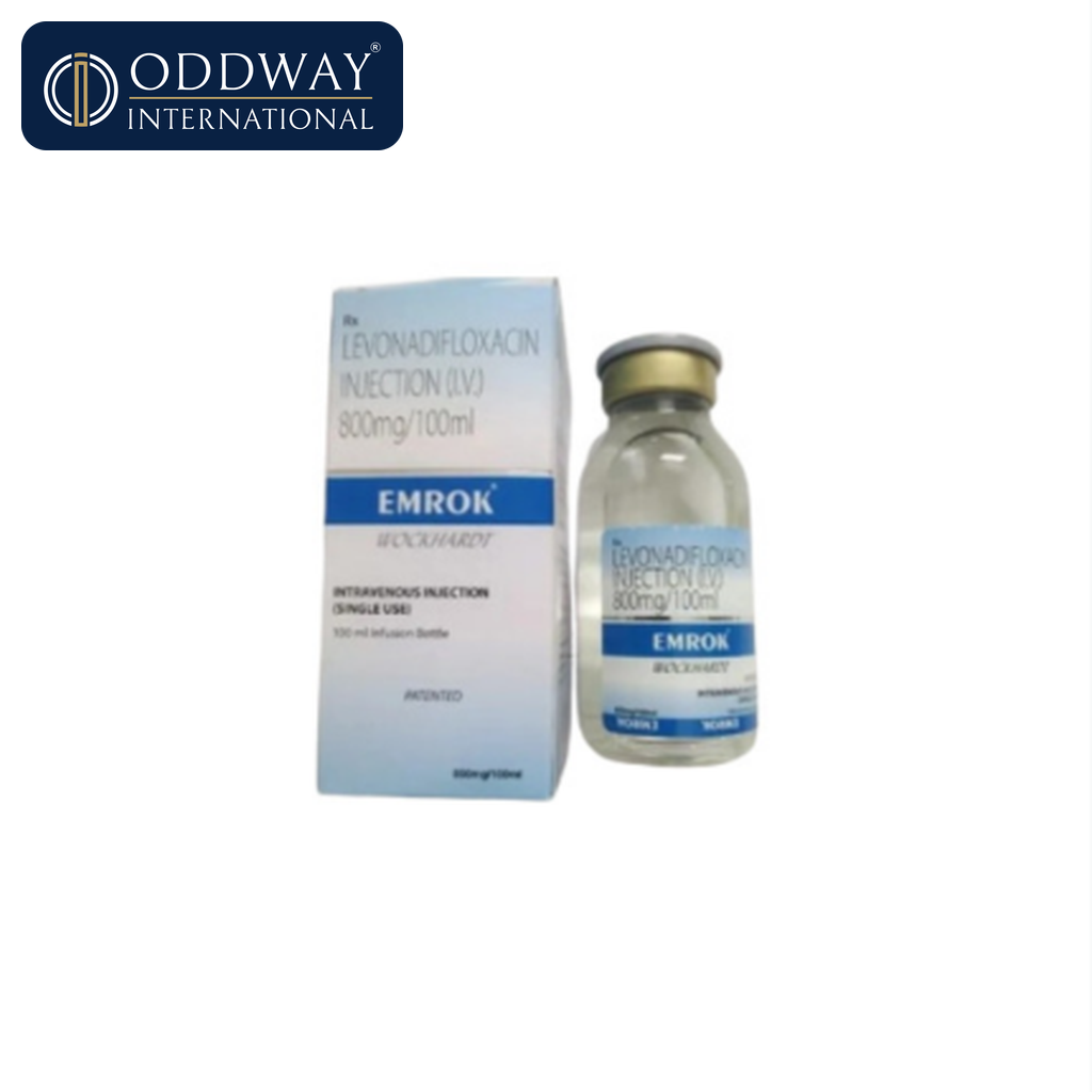 Emrok 800 mg IV exporter supply for institutional procurement