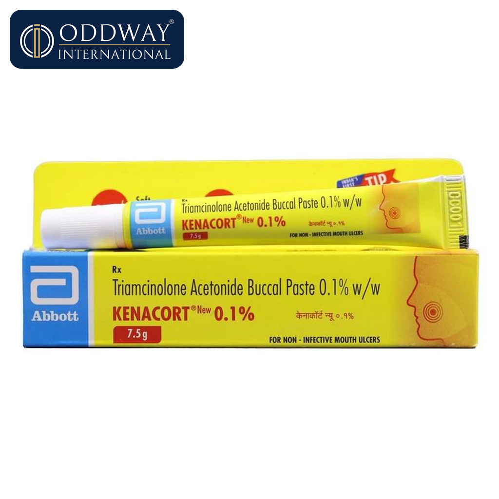 Triamcinolone acetonide 0.1% dental paste Triamcinolone acetonide 0.1% dental paste for buccal use