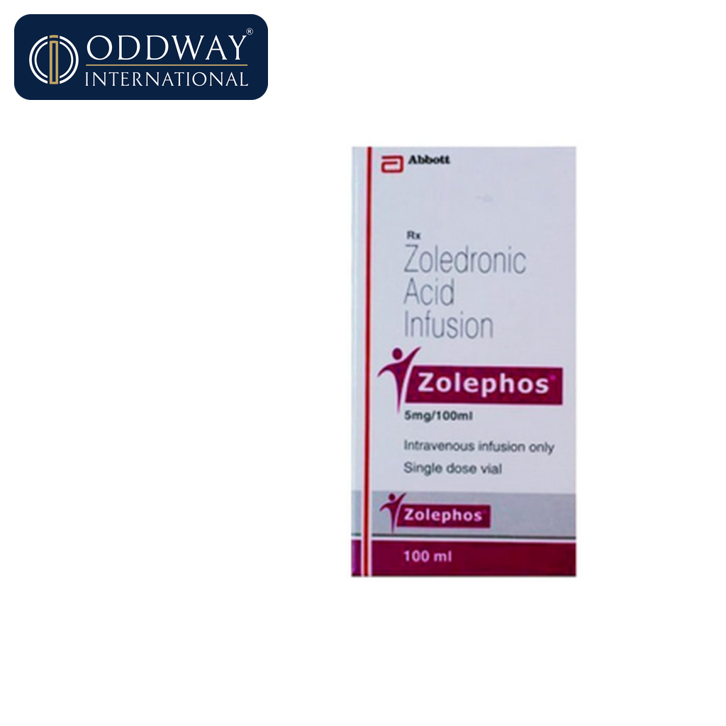 의약품 도매 공급용 Zoledronic acid 5mg 100ml infusion