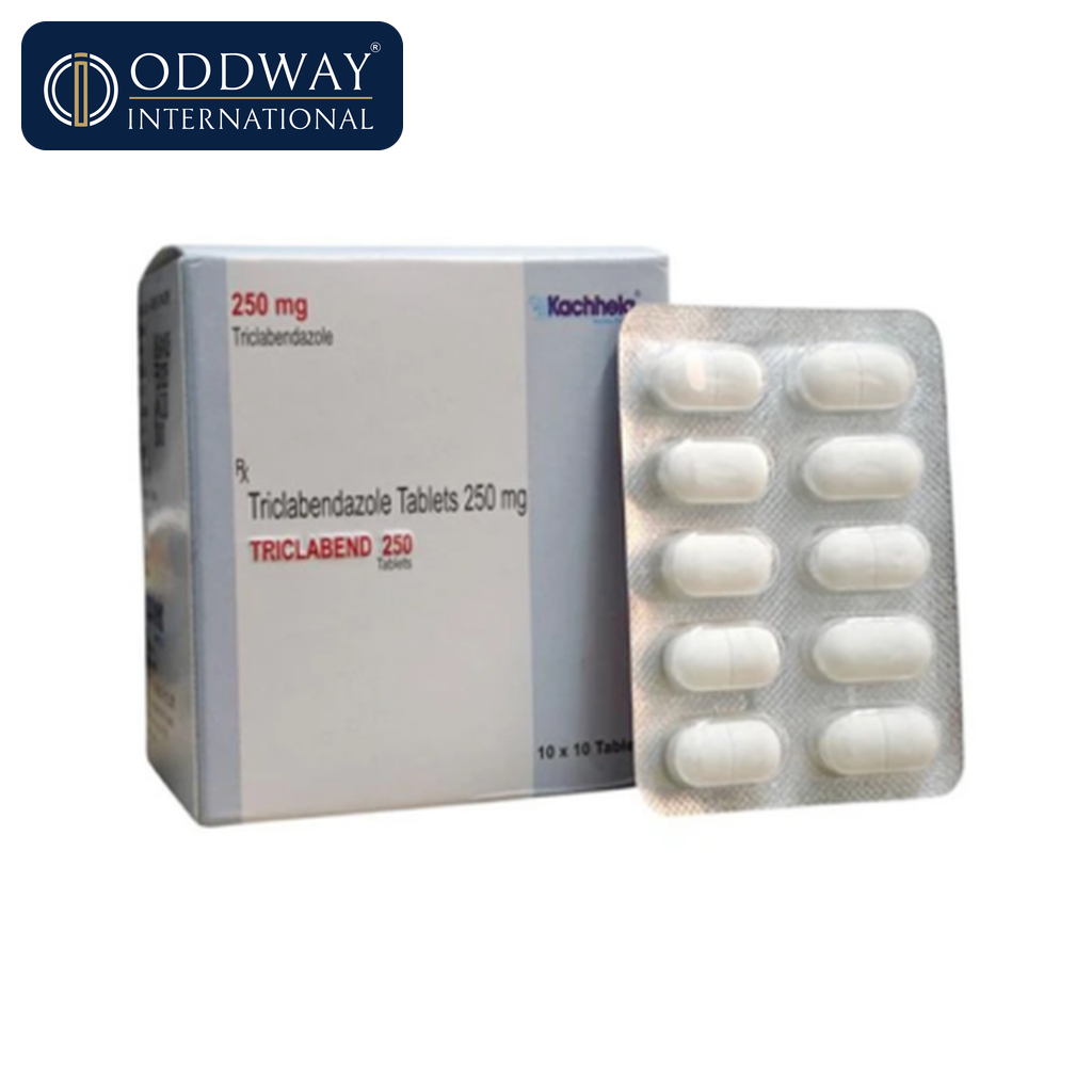 Triclabendazole 250 mg tablet for pharmaceutical wholesale supply