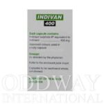 Indivan Indinavir 400 mg Capsules