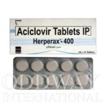 Herperax Aciclovir 400 mg Tablet