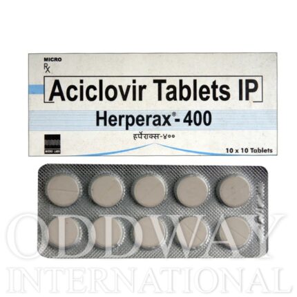 Herperax Aciclovir 400 mg Tablet