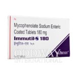 Mycophenolate sodium 360 mg Tablet