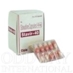 Stavir Stavudine 40mg Capsules