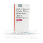 Trustiva 200 mg tablet