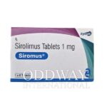 box packing of Siromus 1mg sirolimus drug