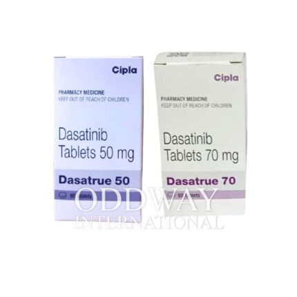 boxes of dasatrue 70 mg, dasatrue 50 mg, dasatrue 20 mg