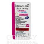 sildenafil oral jelly 100mg lovegra