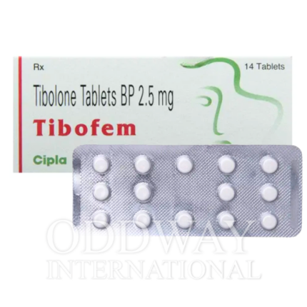 Tibofem tibolone 2.5 mg tablets