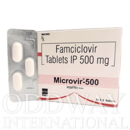 Microvir Famciclovir 500 mg Tablet