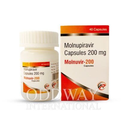 Molnupiravir box and bottle image