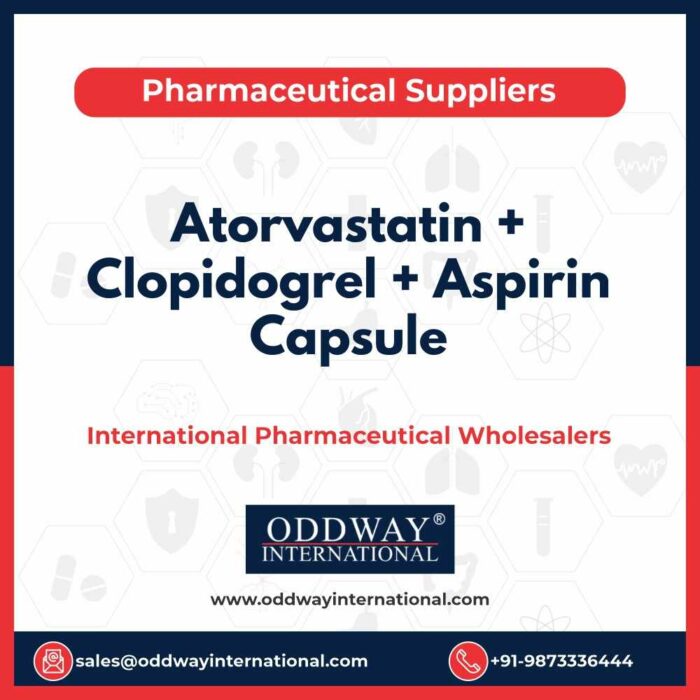 Atorvastatin + Clopidogrel + Aspirin Capsule