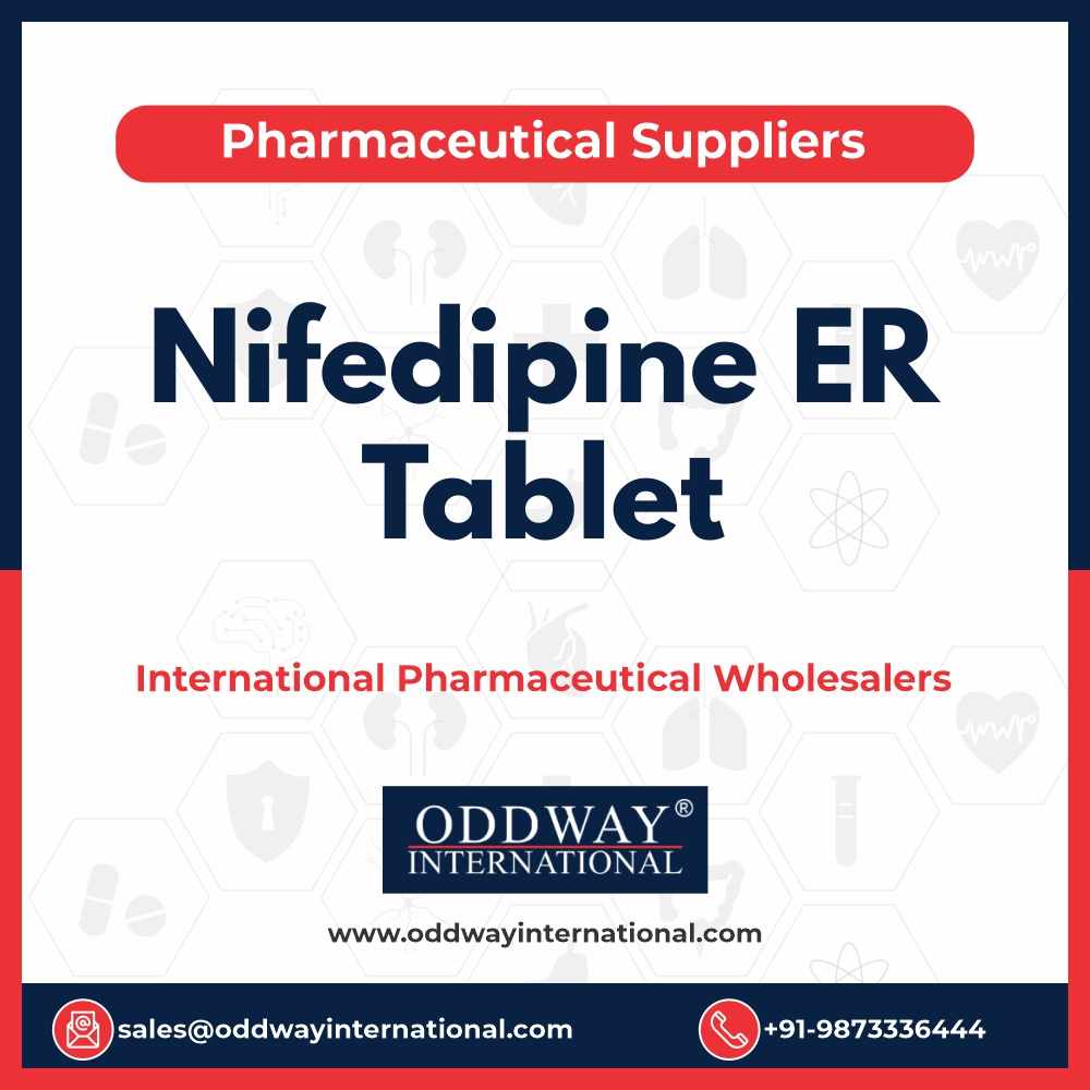 Nifedipine ER Tablet Wholesalers and Supplier