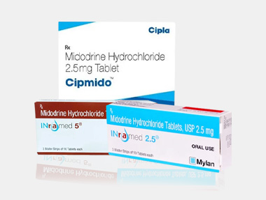 Antihypotensive medicines