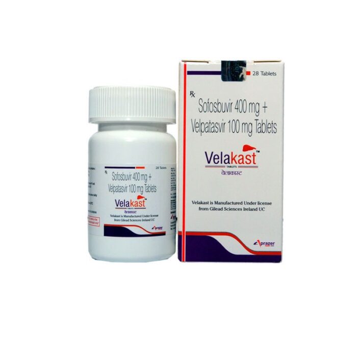 Таблетки Софосбувир и Велпатасвир в упаковке