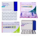 Generic Bisoprolol brands in 2.5 mg 5 mg, 10 mg