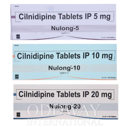 Cilnidipine Tablets in 5 mg 10 mg & 20 mg strength image