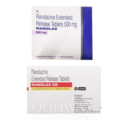 Ranolazine 500 mg