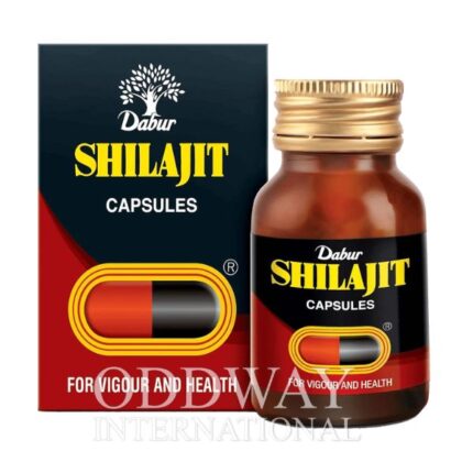 box and bottle of pure himalayan shilajit capsule Shilajit pills​